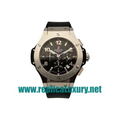 Men Steel Hublot Big Bang 301.SX.130.RX 44MM Black Dials Replica Watches UK