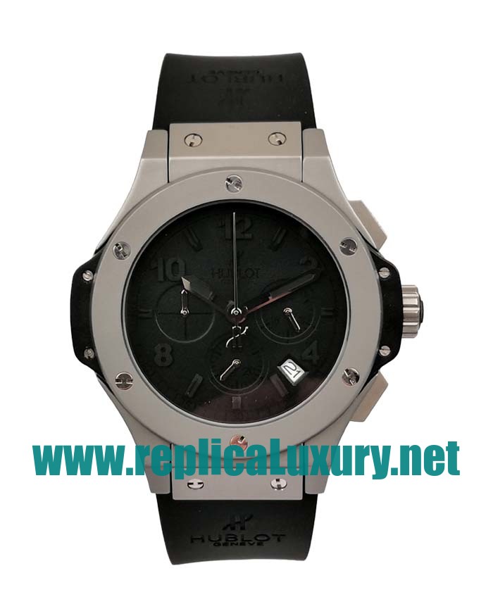 Men Titanium Hublot Big Bang 301.AI.460.RX 44MM Black Dials Replica Watches UK