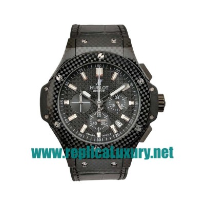 Men Carbon Hublot Big Bang 301.QX.1740.GR 44MM Black Carbon Dials Replica Watches UK