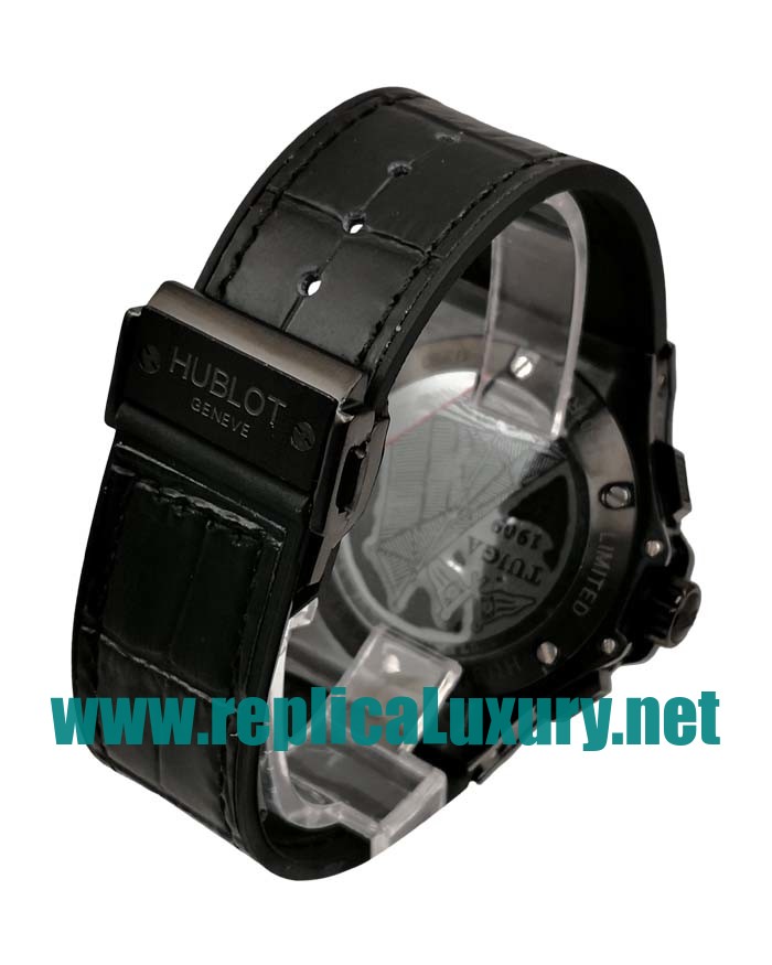 Men Carbon Hublot Big Bang 301.QX.1740.GR 44MM Black Carbon Dials Replica Watches UK