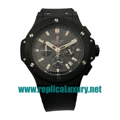 Men Black Steel Hublot Big Bang 301.CI.1770.RX 44MM Black Dials Replica Watches UK