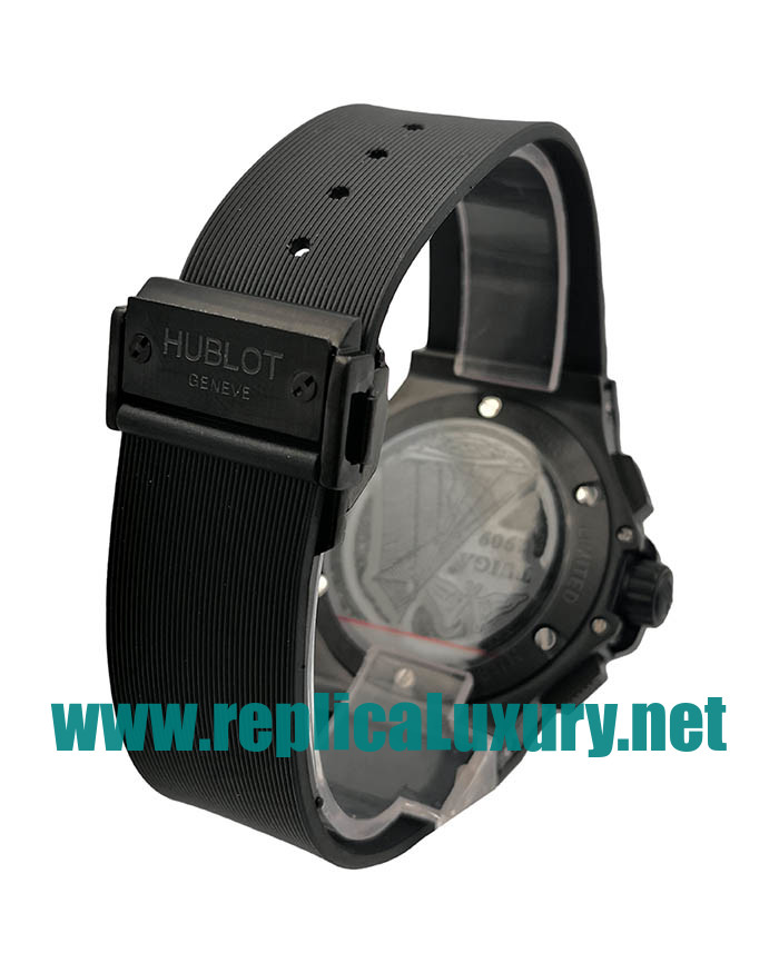 Men Black Steel Hublot Big Bang 301.CI.1770.RX 44MM Black Dials Replica Watches UK