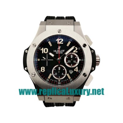 Men Steel Hublot Big Bang 301.SX.130.RX 44MM Black Dials Replica Watches UK