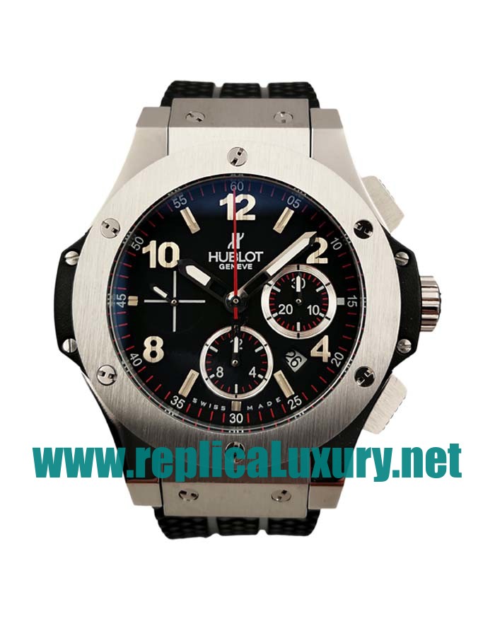 Men Steel Hublot Big Bang 301.SX.130.RX 44MM Black Dials Replica Watches UK