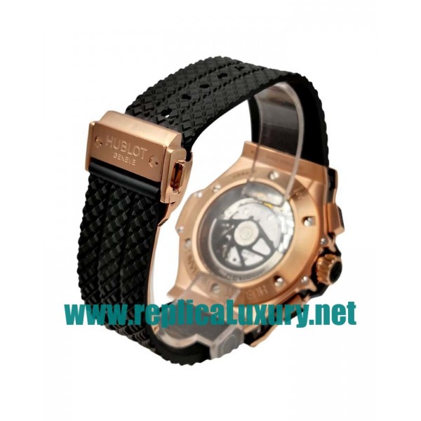 Men Rose Gold Hublot Big Bang 301.PX.130.RX 42.5MM Black Dials Replica Watches UK